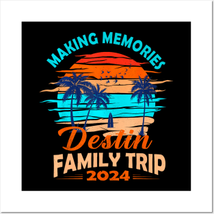 Making Memories 2024 Destin Florida Family Trip Vacation Posters and Art